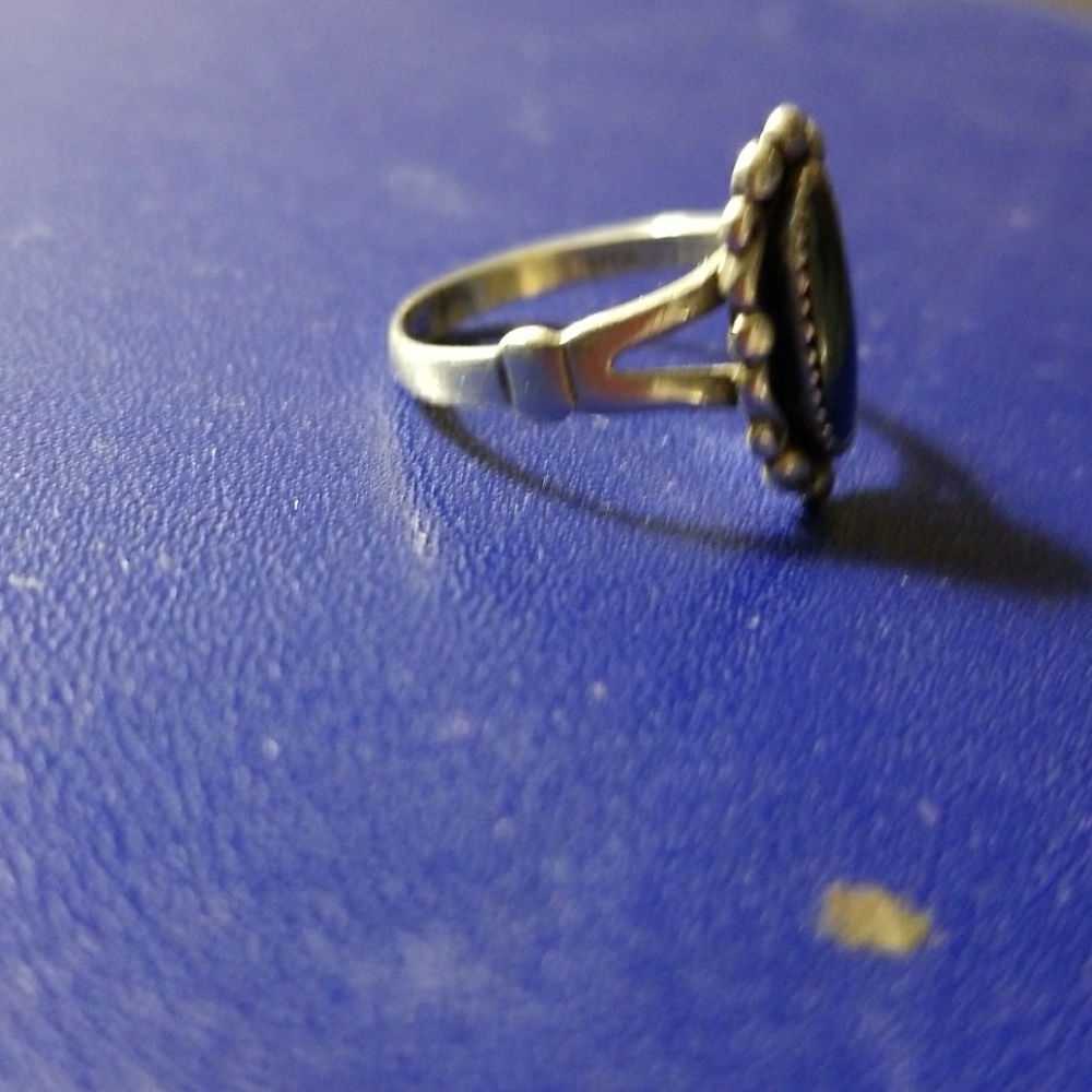 Sterling Silver/ Hemotite Ring - image 4